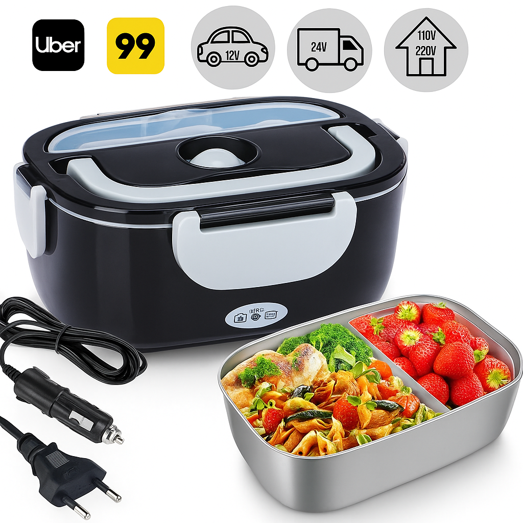 Marmita Elétrica Inox – Comida Quente em Qualquer Lugar
