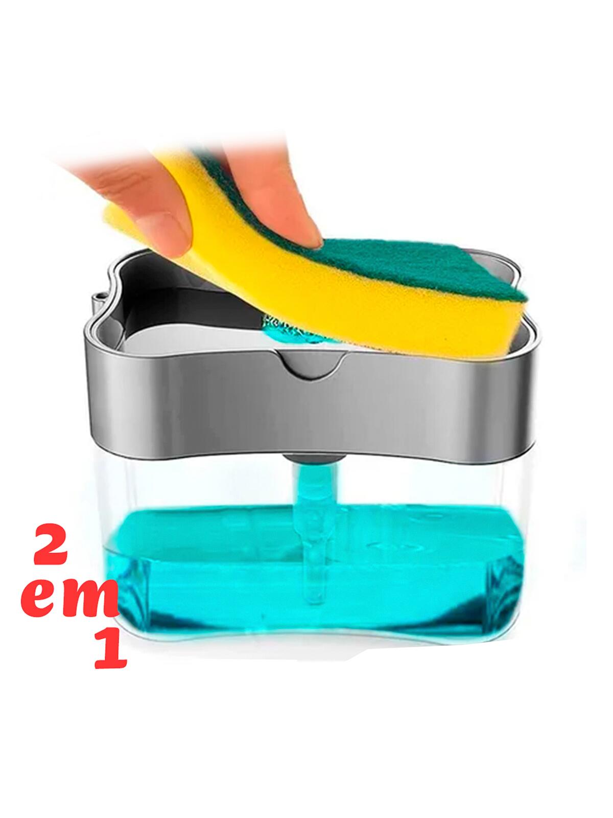 Dispenser 2 em 1 - Lave e seque louças em um só toque