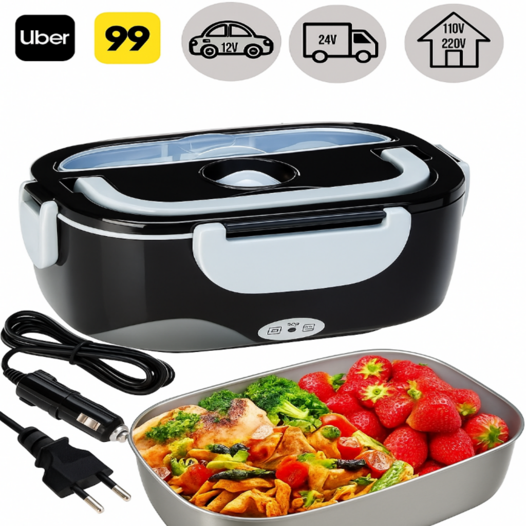 Marmita Elétrica Inox – Comida Quente em Qualquer Lugar