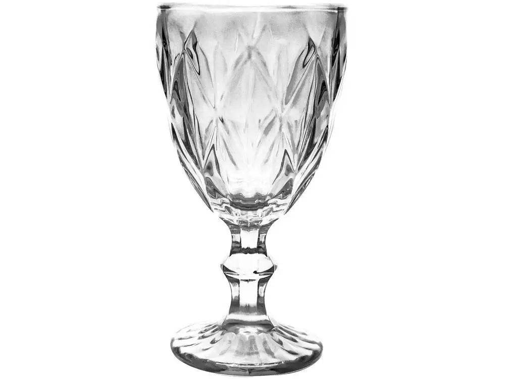 Jogo de Taças Diamond Empire 6 Peças 330ml - Beleza Singular e Versatilidade | Haustter