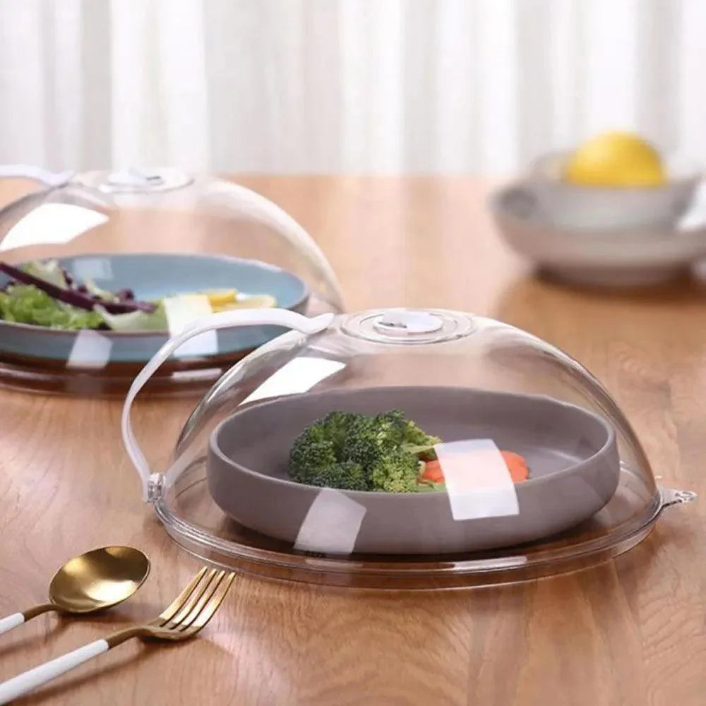 Tampa Anti-respingos para Micro-ondas e Forno com Saída de Vapor