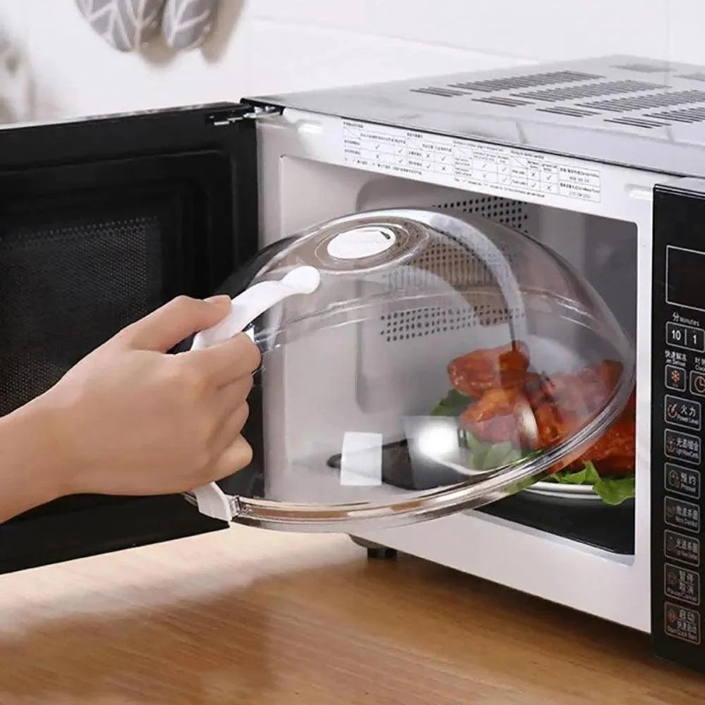 Tampa Anti-respingos para Micro-ondas e Forno com Saída de Vapor